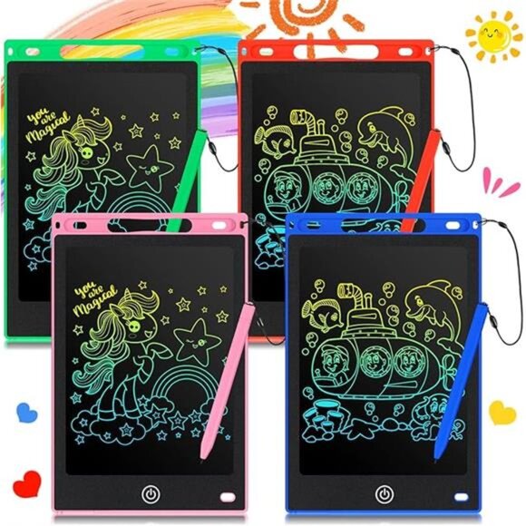 4 Pcs LCD Writing Tablet for Kids 8.5 Inch Doodle Board Drawing Tablet Toys - Picture 7 of 7